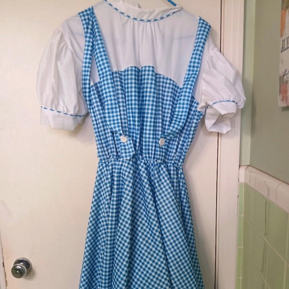 Rubie's Wizard Of Oz Dorothy Costume, Medium - 75th Anniversary Edition, Blue Gingham Dress & Bows, Officially Licensed - View #9